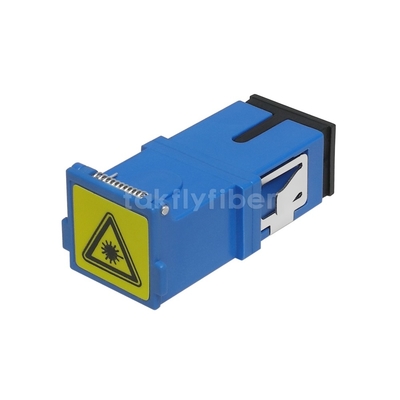 Blindtype van de de Adapter Simplex Blauwe Kleur van Sc UPC de Vezel Optische Adapter