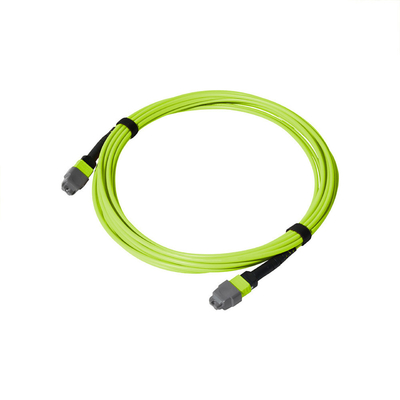 Multi-Mode 24-Fiber Lime Groen MPO MTP Kabel Glasvezel Kabel 20m Lengte Optimaal temperatuurbereik