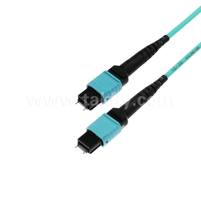 16 Core SM MM MPO MTP Fiber Optic Jumper Cable voor datacenters FTTX Aanpasbaar