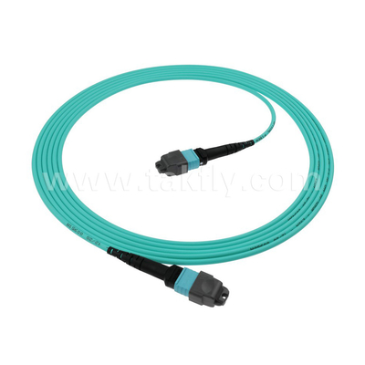 16 Core SM MM MPO MTP Fiber Optic Jumper Cable voor datacenters FTTX Aanpasbaar