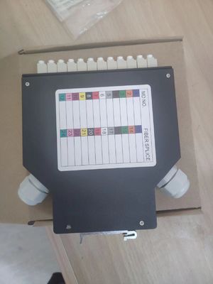 Terminalbox DIN Rail Mounted Aluminium LC/Sc Sx/Dx Glasvezel voor Telecom FTTX
