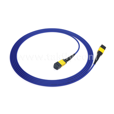 Datacentrum FTTX Glasvezelkabel MPO Patch Cord MTP Trunkkabel Gepantserde SM MM Jumper
