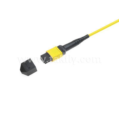 Datacentrum FTTX Glasvezelkabel MPO Patch Cord MTP Trunkkabel Gepantserde SM MM Jumper