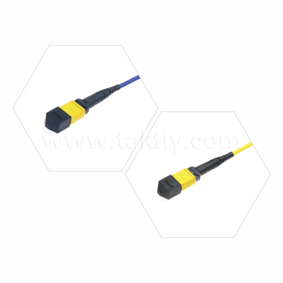 Datacentrum FTTX Glasvezelkabel MPO Patch Cord MTP Trunkkabel Gepantserde SM MM Jumper