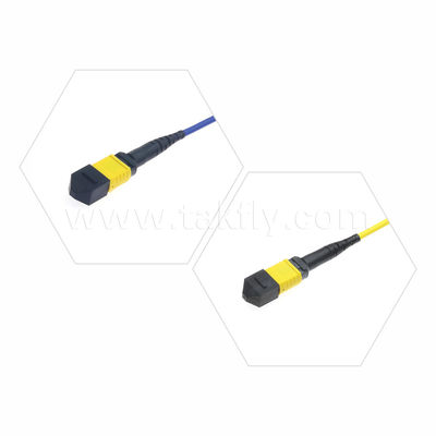 MPO/MTP Patchcord gepantserde trunkkabel SM/MM Jumper glasvezel voor datacenter AI FTTX Telecom