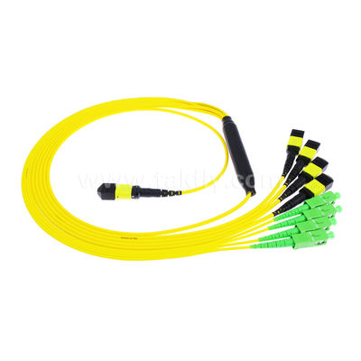 MPO/MTP Patchcord Cable Fanout Splitter SC/LC/FC/ST/MPO Glasvezel voor Data Center AI FTTx Telecom