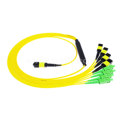 Optioneel MTP-trunkkabel MPO/MTP SC/LC/FC/ST/MPO glasvezelkabel voor datacenters