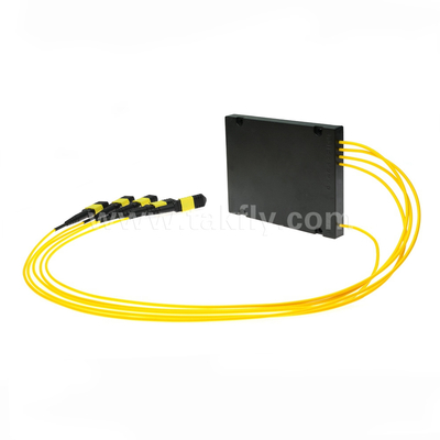 Fibre optic kabel MPO/MTP SM/MM PLC Splitter 1x4 voor datacenter FTTX