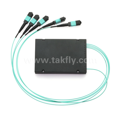 Fibre optic kabel MPO/MTP SM/MM PLC Splitter 1x4 voor datacenter FTTX