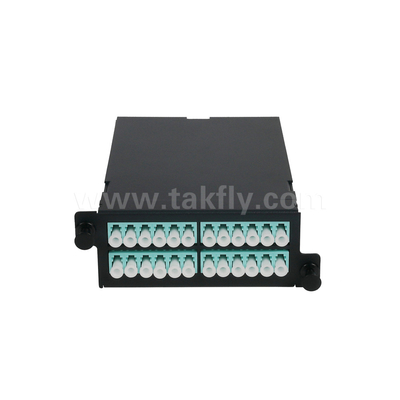 1U Rack Mount 24F MPO-LC MTP Patch Panel High Density 96F Voor datacenters