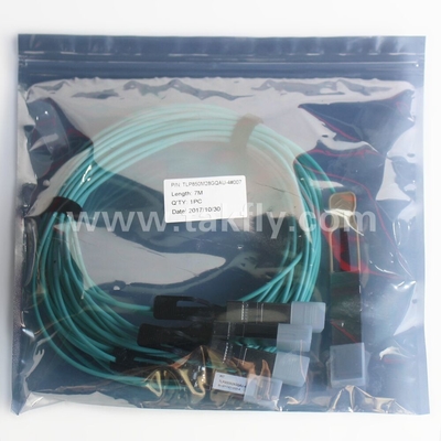 100Gb/s QSFP28 tot 4x SFP28 Breakout Active Optical Cable AOC Cable Fast Data Transfer