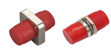 Simplex FC Single Mode Metal Adapter ≤0,1 dB Invoegverlies voor netwerken
