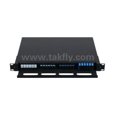 MPO/MTP-patchpaneelbeheercassette Verschuifbaar type glasvezel voor datacenter FTTX-bekabeling