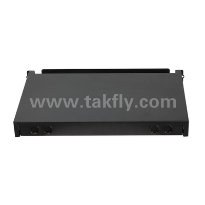 Aanpasbare glasvezel MPO-cassette MTP-patchpaneel Schuiftype voor datacenters FTTX