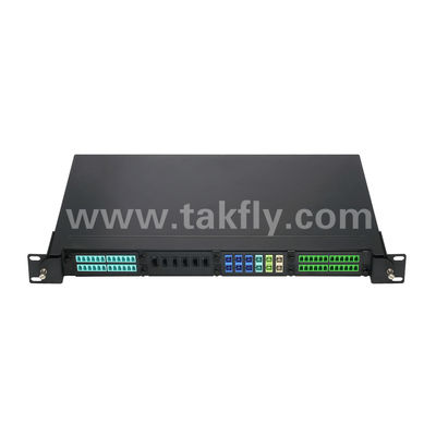 MPO/MTP-patchpaneel Beheercassette Aluminiumlegering Verschuifbaar type glasvezel voor datacenter FTTX-bekabeling