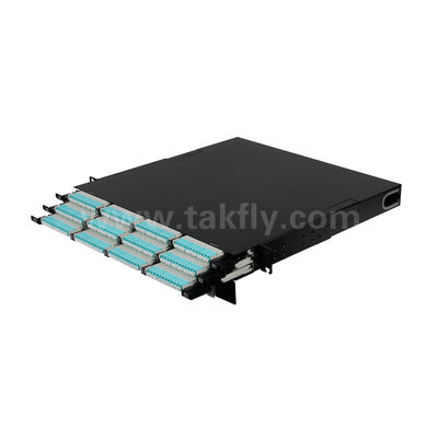MPO Patch Panel MTP Cassette 144 Cores Super-hoge dichtheid glasvezel voor datacenters FTTX