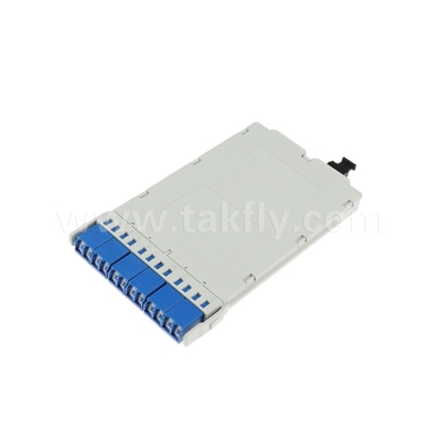 Optische glasvezel MPO cassette MTP patch panel 144 cores superhoge dichtheid voor datacenters FTTX