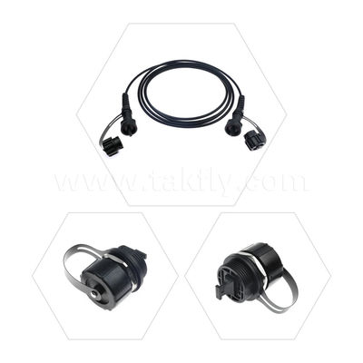 MPO/MTP Patch Cord Waterdichte Trunk Kabel ODVA-MPO/MTP SM/MM Jumper voor Data Center FTTX