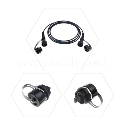 SM/MM MPO Patch Cord MTP Trunk Cable ODVA-MPO/MTP Waterdicht Jumper voor Data Center FTTX
