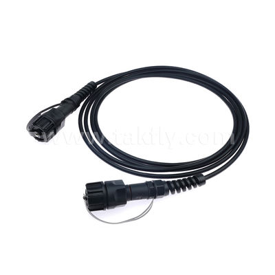 MPO/MTP Patch Cord Waterdichte Trunk Kabel ODVA-MPO/MTP SM/MM Jumper voor Data Center FTTX