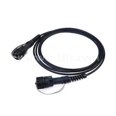 SM/MM MPO Patch Cord MTP Trunk Cable ODVA-MPO/MTP Waterdicht Jumper voor Data Center FTTX