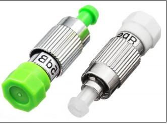 Duurzame FC-metalen man-vrouw SM MM-optische glasvezel attenuator met tolerantie DB≤10dB ±0,5 DB≥10dB ±10%