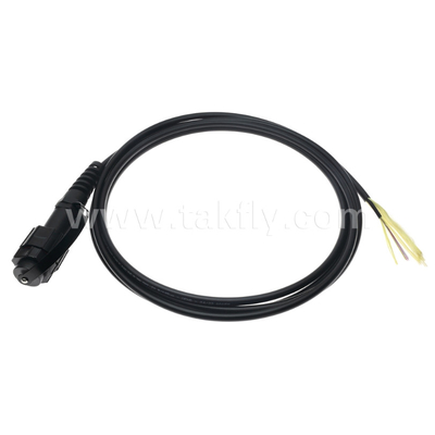 SM/MM MPO Pigtail Patch Cord MTP Trunk Cable ODVA-MPO/MTP Waterdicht voor datacenters FTTX