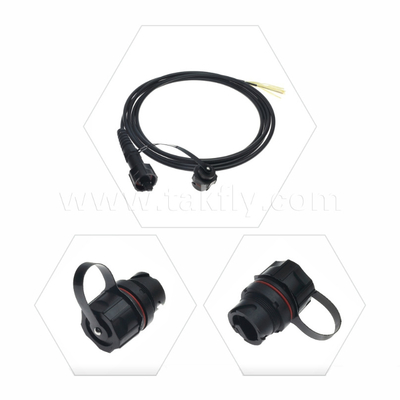 SM/MM MPO Pigtail Patch Cord MTP Trunk Cable ODVA-MPO/MTP Waterdicht voor datacenters FTTX