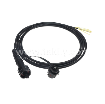 SM/MM MPO Pigtail Patch Cord MTP Trunk Cable ODVA-MPO/MTP Waterdicht voor datacenters FTTX