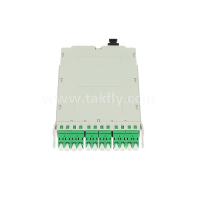 Optische glasvezel MPO-cassetmodule met vooraf beëindigde MPO/MTP-LC 12C voor datacenter FTTX