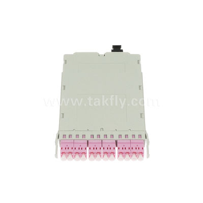 MPO/MTP-cassetmodule met vooraf afgesloten MPO/MTP-LC 12C glasvezel voor datacenters FTTX
