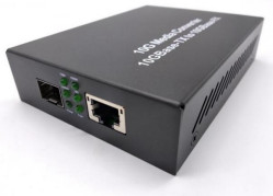 10G Unmanaged Media Converter met SFP+ &amp; RJ45-poort