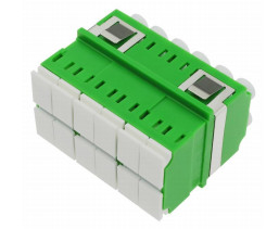 12 Port High Density LC Adapter Single Mode en Multimode voor het netwerk