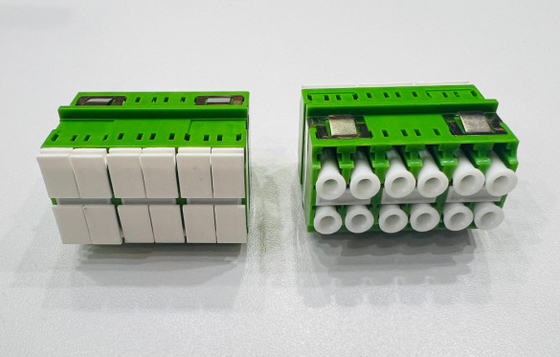 12 Port High Density LC Adapter Single Mode en Multimode voor het netwerk