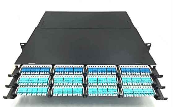200 mm diepte MPO-patchpaneel met hoge dichtheid Aanpasbare optie