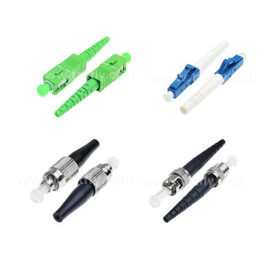 Connector SC/LC/FC/ST/MPO/MTRJ/E2000 UPC/APC Glasvezel voor datacenters FTTH