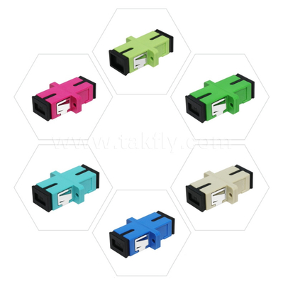 Aanpasbare glasvezel-adapterkabelcoupler SC APC/UPC Simplex/Duplex voor datacenters FTTH Multicore
