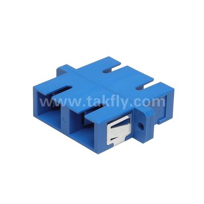 SC Adapter Cable Coupler APC/UPC Simplex/Duplex Glasvezel voor Data Center FTTH Multicore