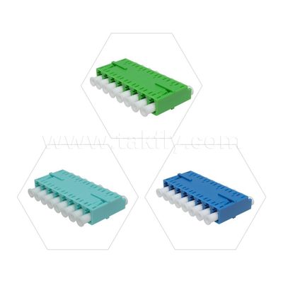 LC Adapter Cable Coupler APC/UPC SM/MM Simplex/Duplex/Quad/6 manieren/8 manieren Glasvezel Voor Data Center FTTH