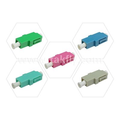 LC Adapter Cable Coupler APC/UPC SM/MM Simplex/Duplex/Quad/6 manieren/8 manieren Glasvezel Voor Data Center FTTH