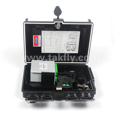 16 poorten FTTx Fiber Cable Termination Box FTKS-1805-16E Lichtgewicht Atmosferische druk 70Kpa-106Kpa