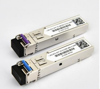 1.25Gbps SFP bi-directionele transceiver, 40 km bereik Tx1310nm/Rx1490nm
