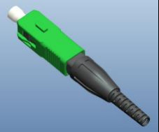 Mechanische glasvezelconnector met één kern met gegarandeerd PC 50dB terugkeerverlies