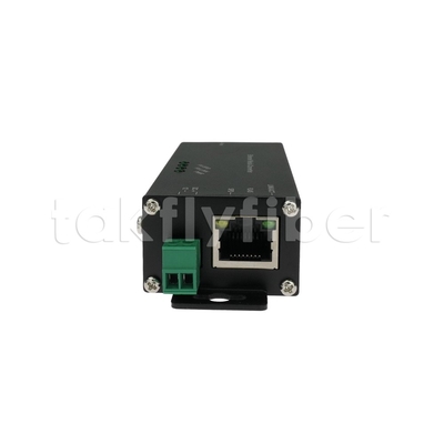 10 100 1000M Mini Type Industrial Media Converter met SFP-poort voor toepassing bij hoge temperatuur