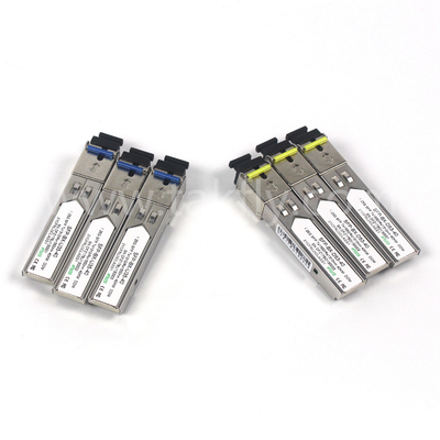 1.25G SFP BIDI optische transceivermodule Tx1310/Rx1550nm 40KM SMF DDM LC CISCO JUNIPER HUAWEI COMPATIBEL