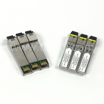 1.25G SFP BIDI optische transceivermodule Tx1310/Rx1550nm 40KM SMF DDM LC CISCO JUNIPER HUAWEI COMPATIBEL