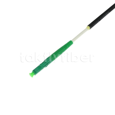 Telecom Grade CPR Dca Certified 4.5mm Double Shealth Fiber Optic Patchcord SM G657AB3 LSZH Black Jacket SCAPC naar LCAPC