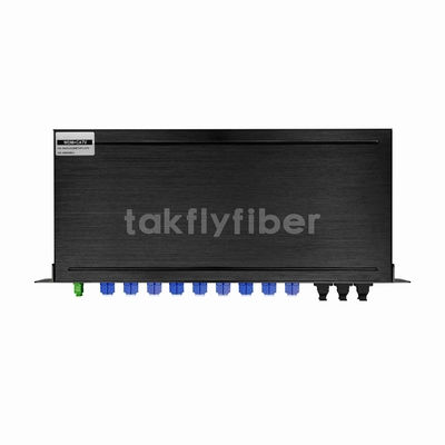 1U 19 inch Rack Mount WDM 1x72 CATV PLC Splitter voor GPON-toepassing