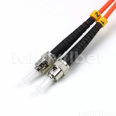 UPC MM Duplex Fiber Patch Cord 3.0mm LSZH ST tot LC OM1 OM2 APC