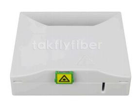 FTTH-optische glasvezel terminatie doos met 1 poort kabel ingang voor patch kabel